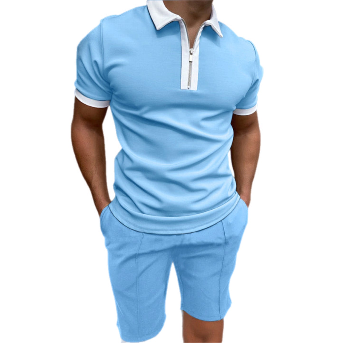 Short Sleeve Polo Shirt & Short Set