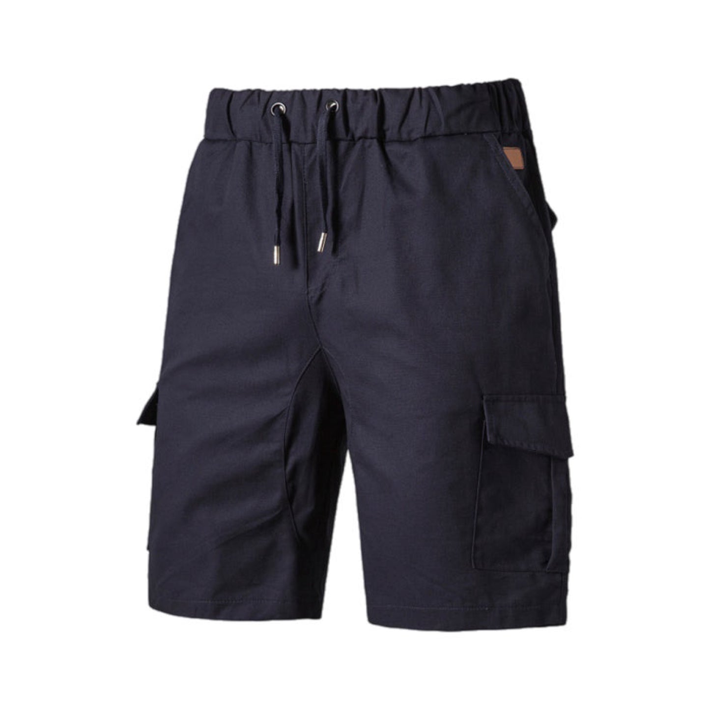 Woven Cargo Multi-Pocket Shorts