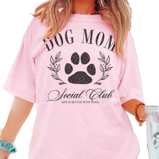 Dog Mom Social Club Top