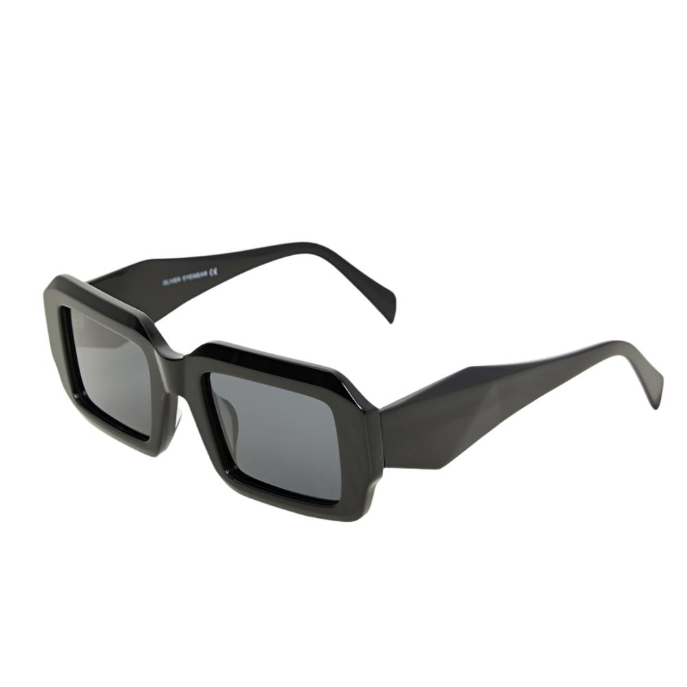 Rectangle Polarization Full Rim Sunglasses