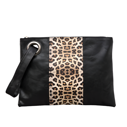 Leopard Dual Tone Clutch