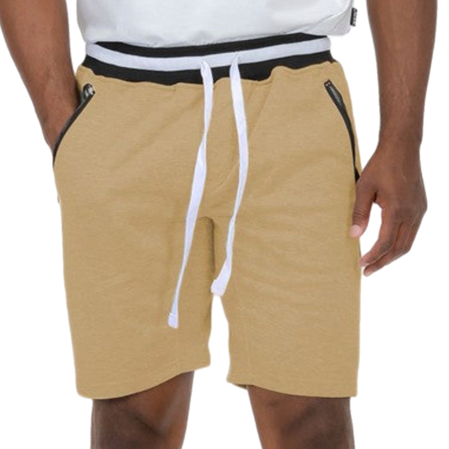 Urban Flex Zip-Pocket Sweat Shorts