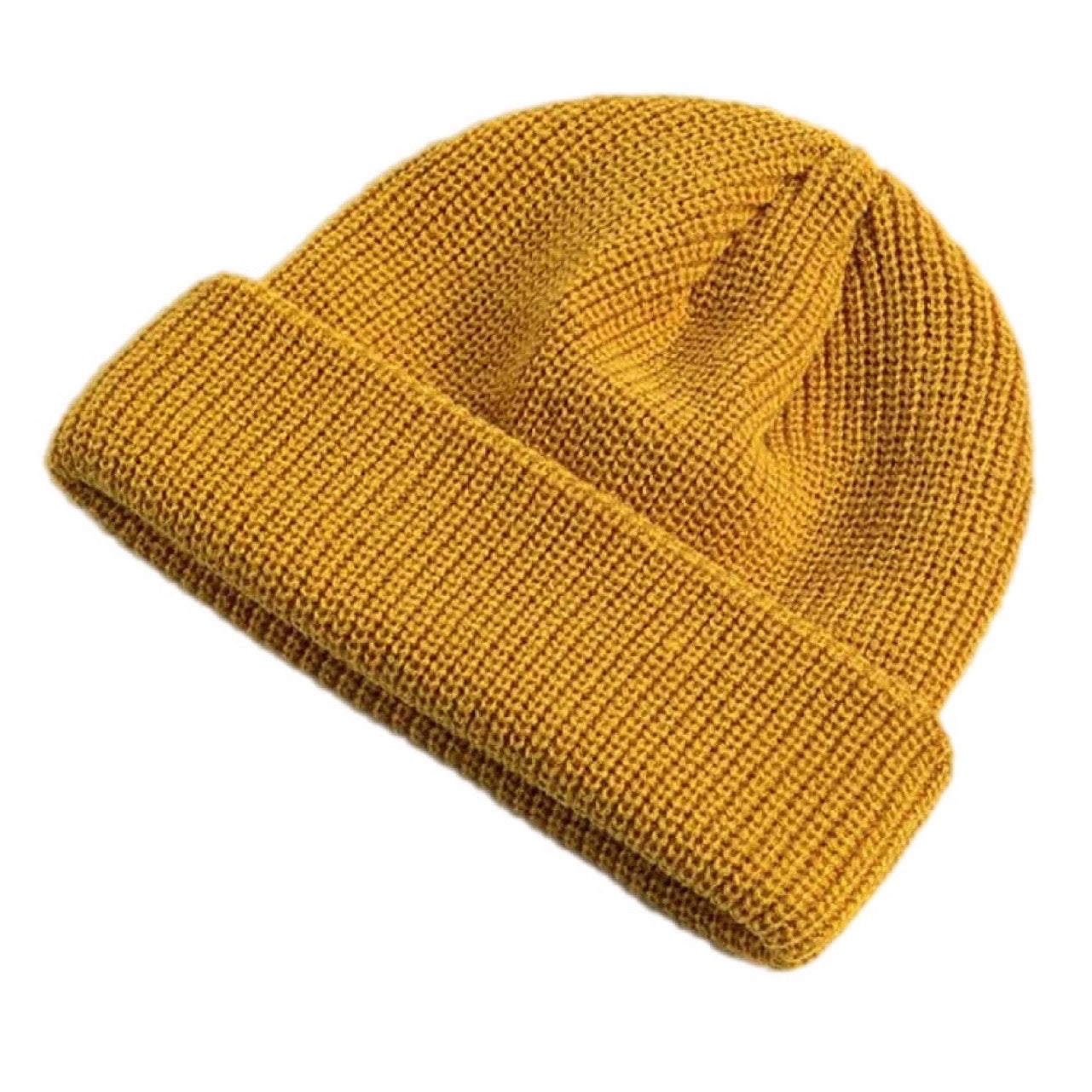 Rib-Knit Cuff Beanie