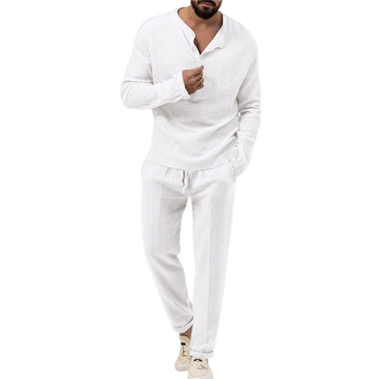 Long Sleeve Shirt & Trouser Set