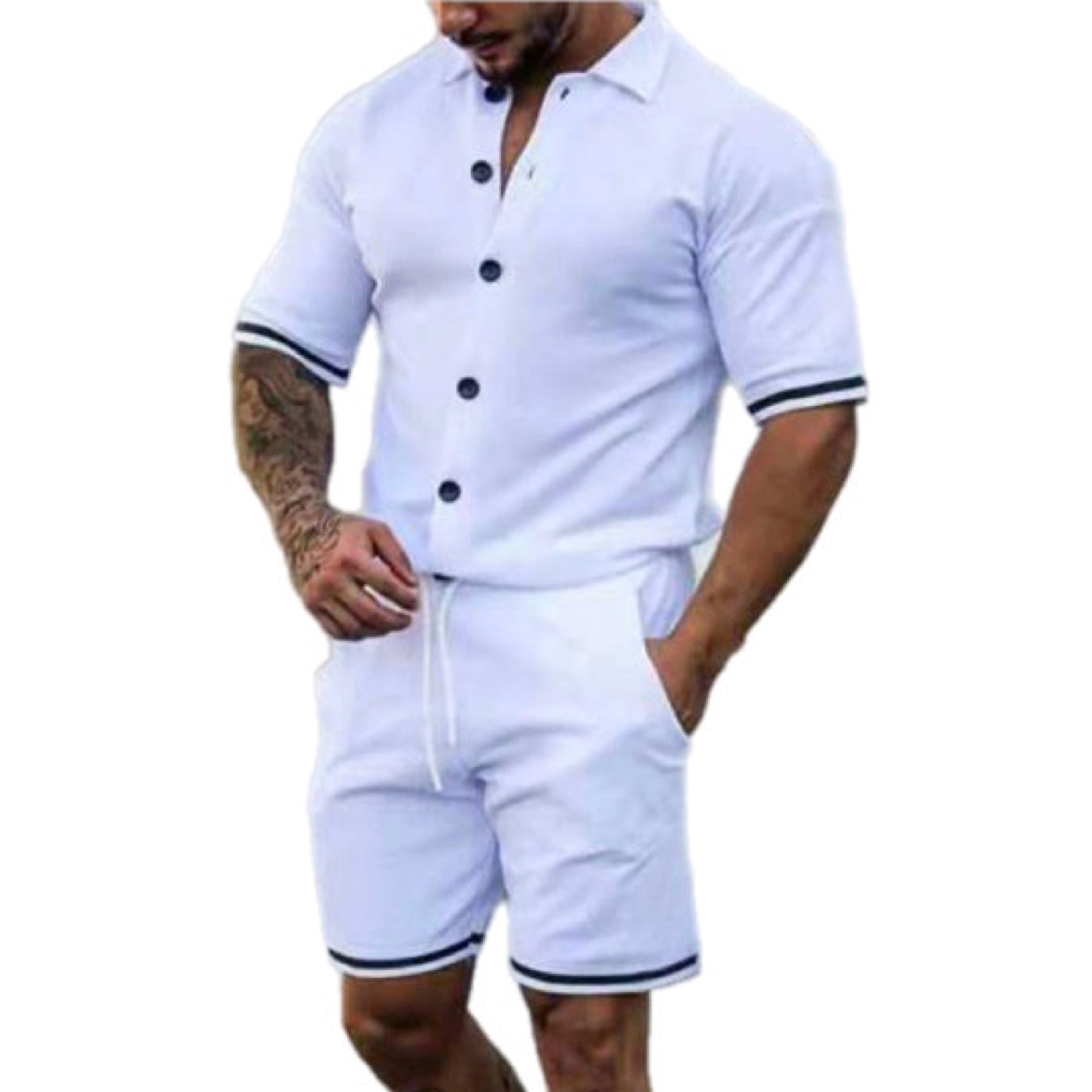 Short Sleeve Polo Shirt & Short Set