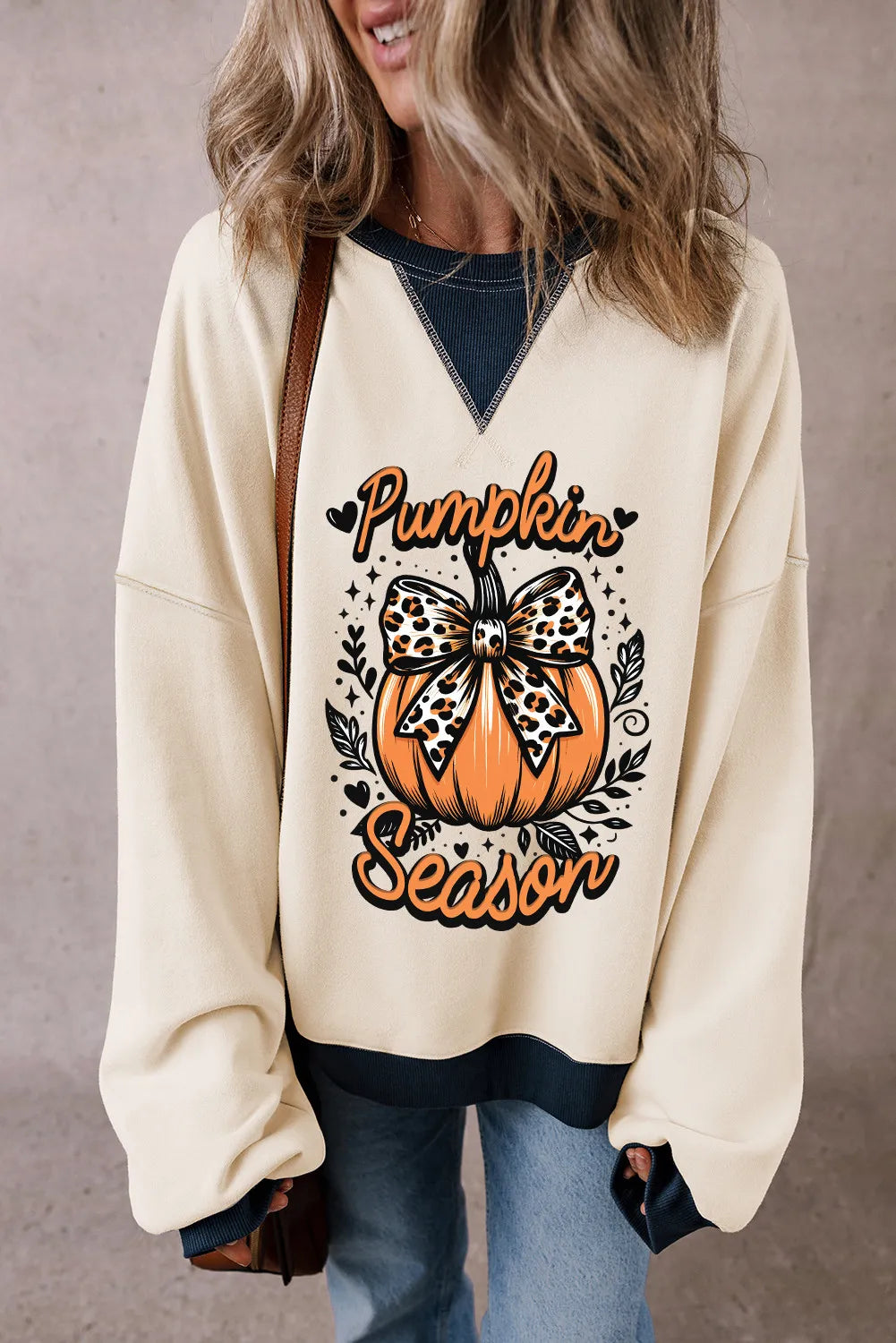 Pumpkin Season Graphic Sweatshirt