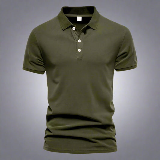 Solid Colored Polo Shirt