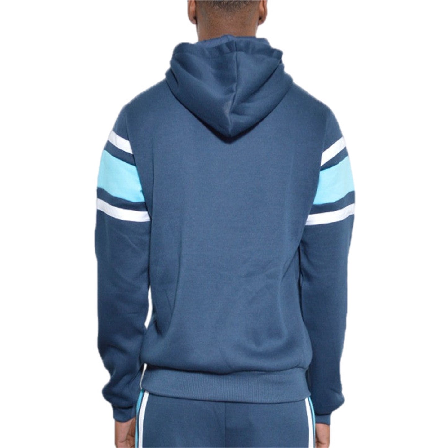 Tri-Stripe Accent Pullover Hoodie