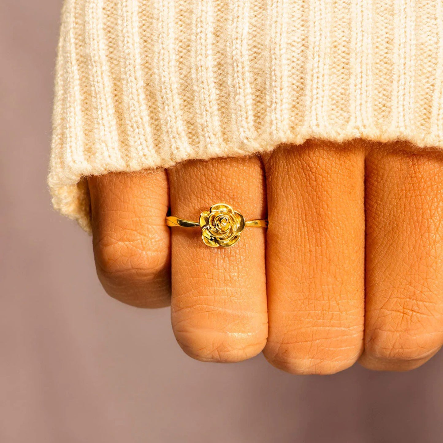 Blossoming Romance Rose Ring