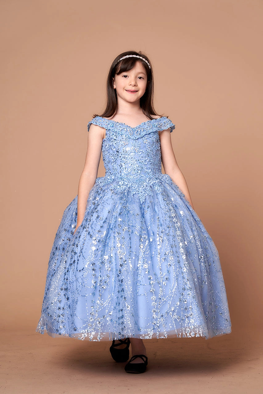 Glitter Detachable Cape Mini Quince Dress