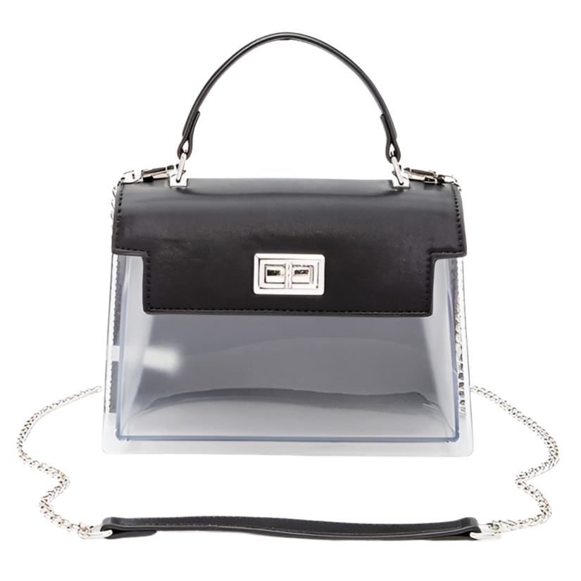 Two Tone Transparent Bag