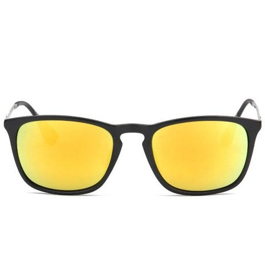 Vintage Square Mirrored  Sunglasses