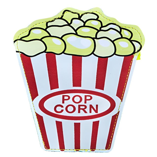 Popcorn Small Zip Coin Pouch