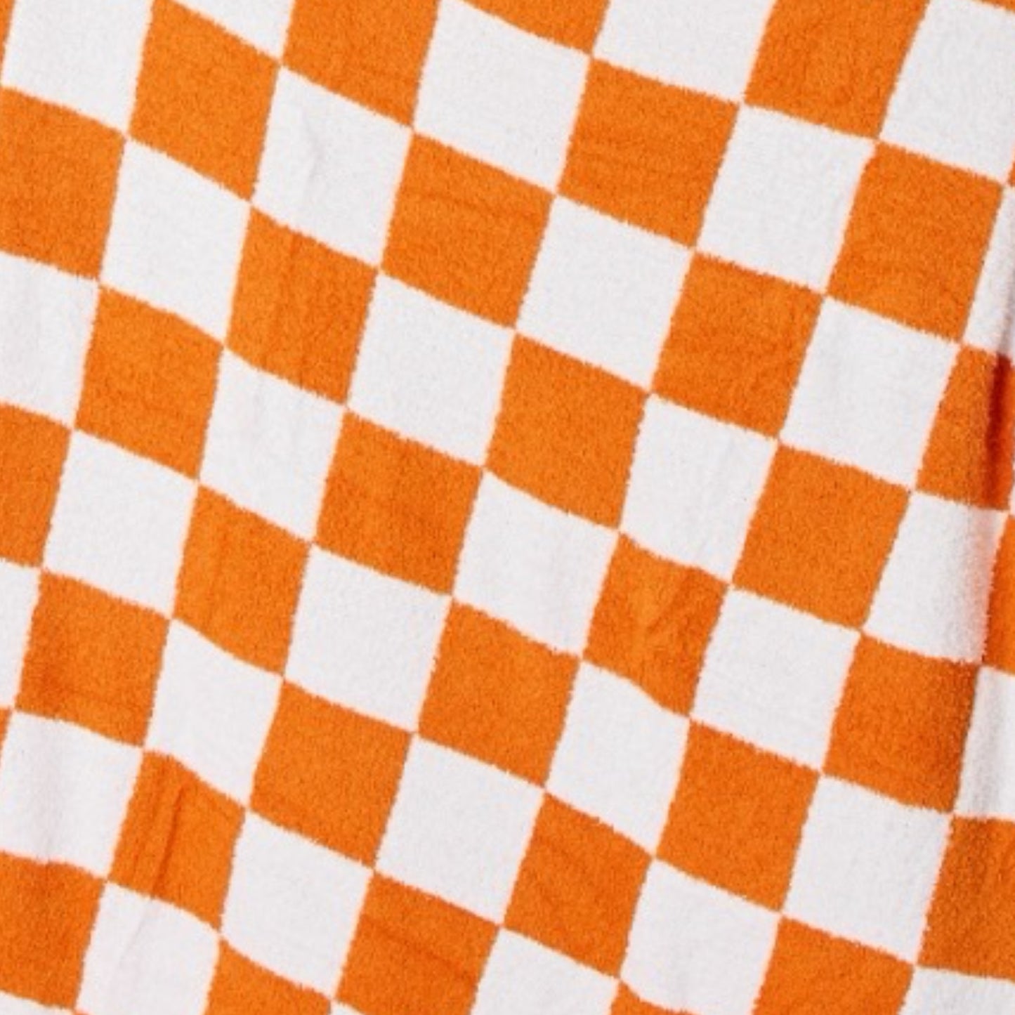 Checkered Decorative Throw Blanket