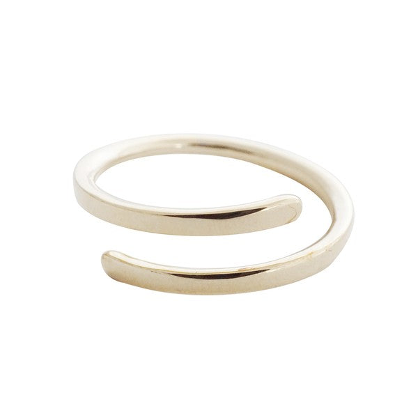 Marigold Wrap Around Ring - Smooth