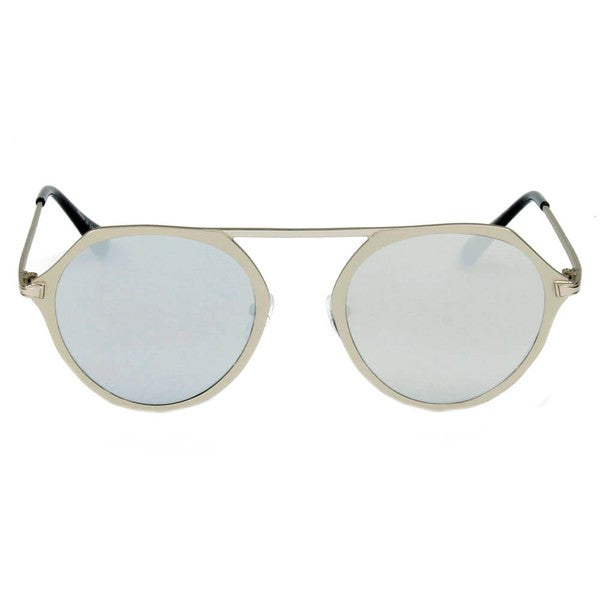 Round Mirrored Sunglasses