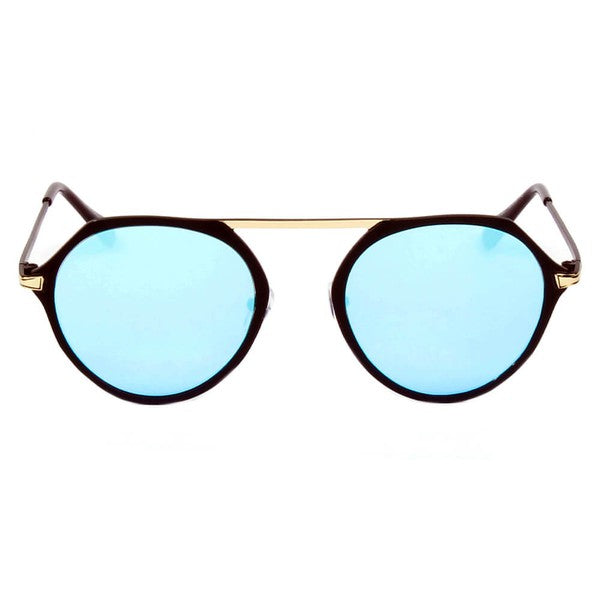 Round Mirrored Sunglasses