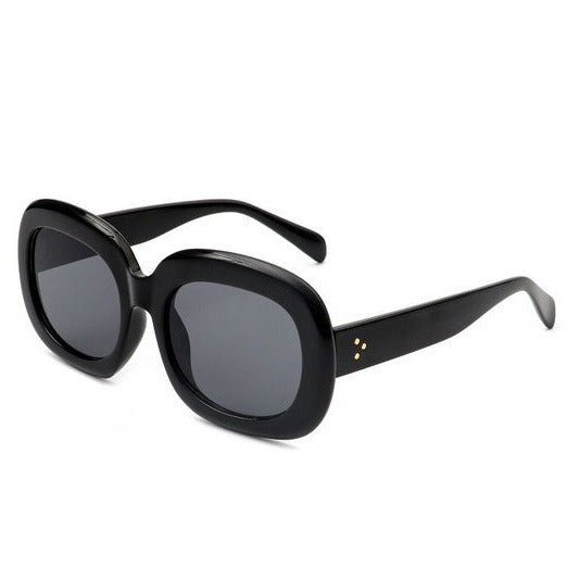 Round Oversized Oval Retro Sunglasses