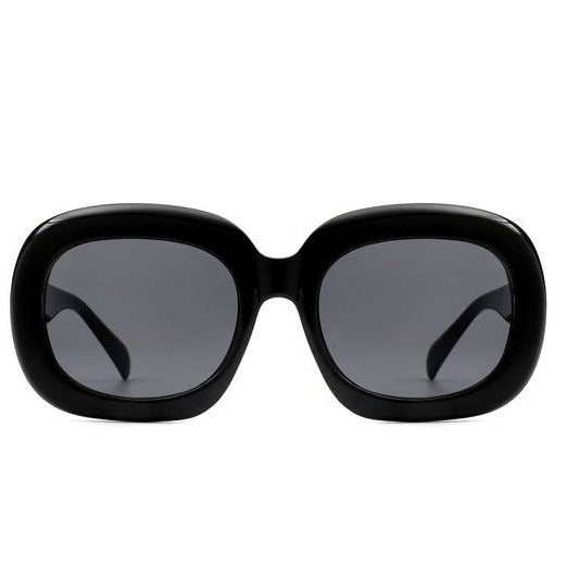 Round Oversized Oval Retro Sunglasses