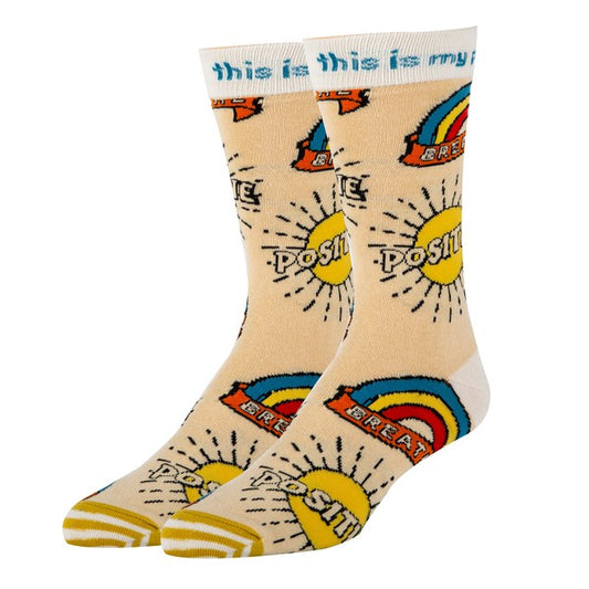 Positive Vibes Novelty Socks