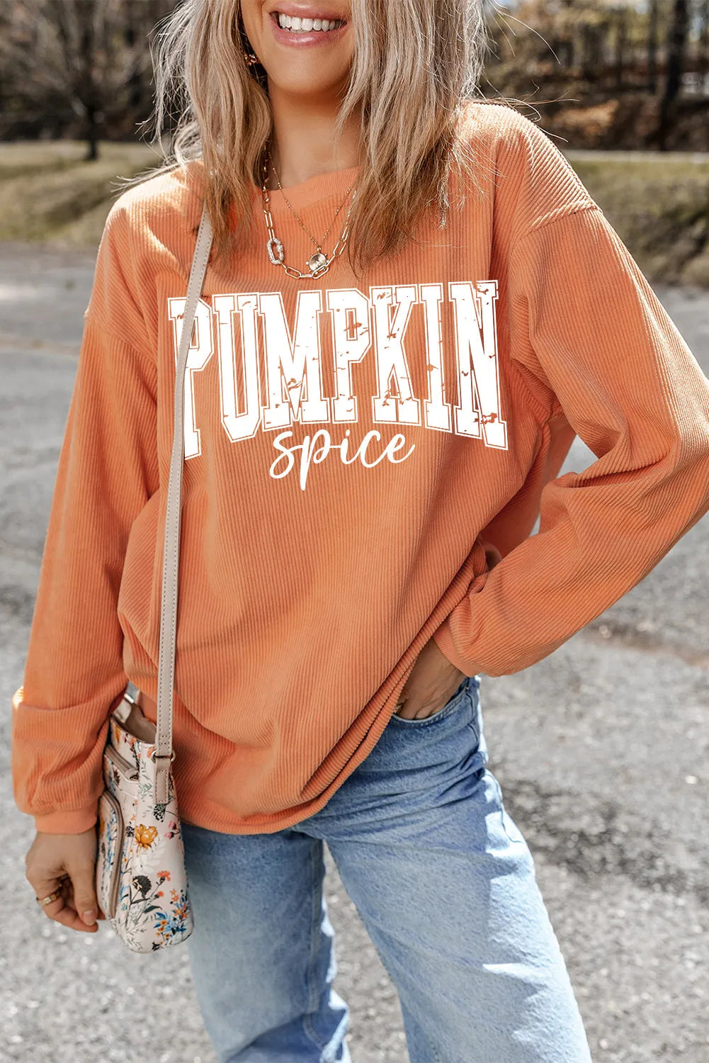 Pumpkin Spice Graphic Sweatshirt