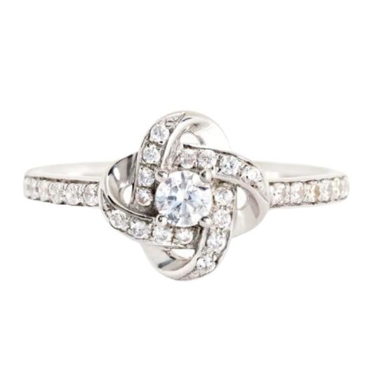 925 Sterling Silver CZ Ring