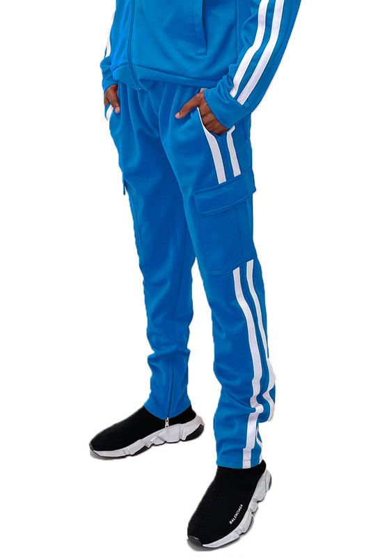 Athletic Striped Track Pants