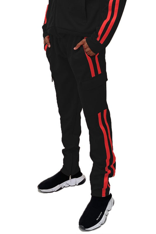 Athletic Striped Track Pants