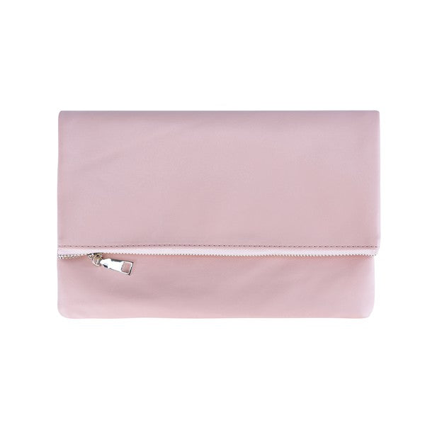 Large Vegan Leather Clutch