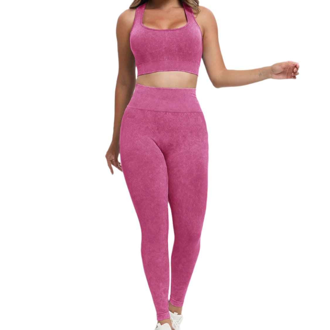 Scoop Neck Wide Strap Top & Pants Active Set