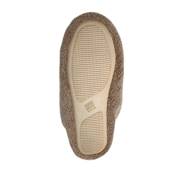 Cozy Fleece Lined Sherpa House Slippers