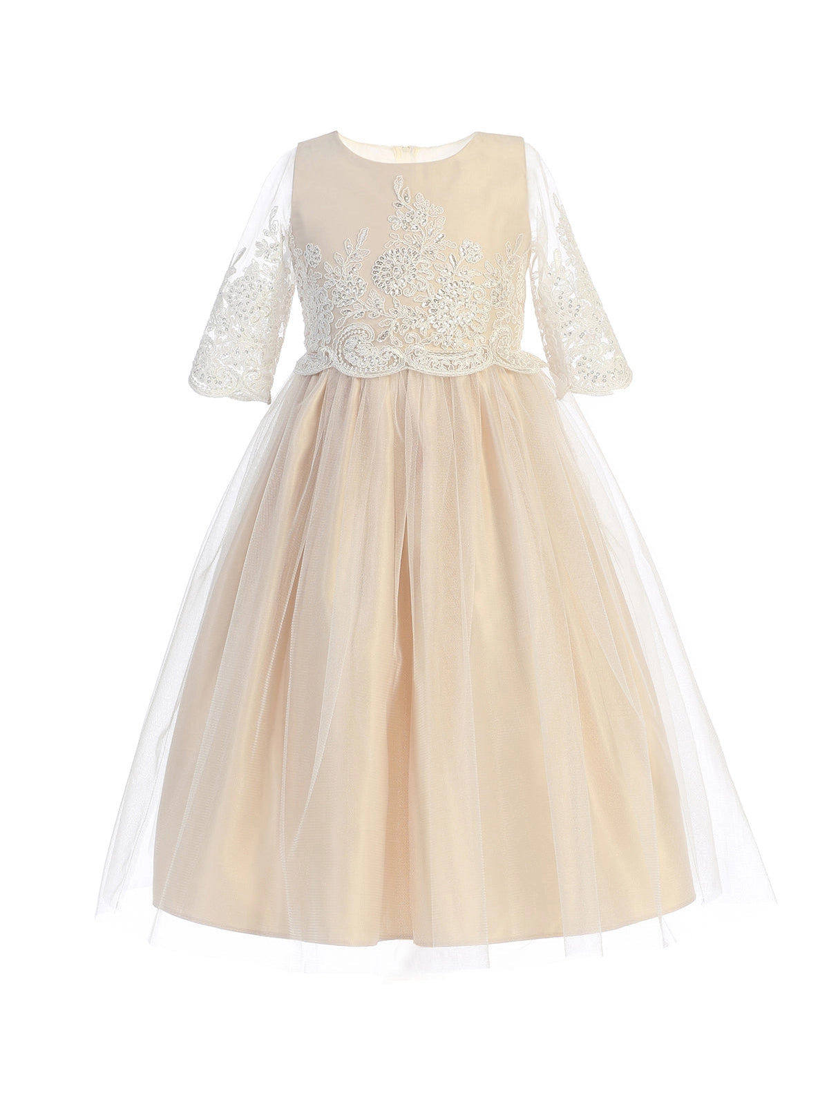 Sweet Fairy Mesh Girls Dress