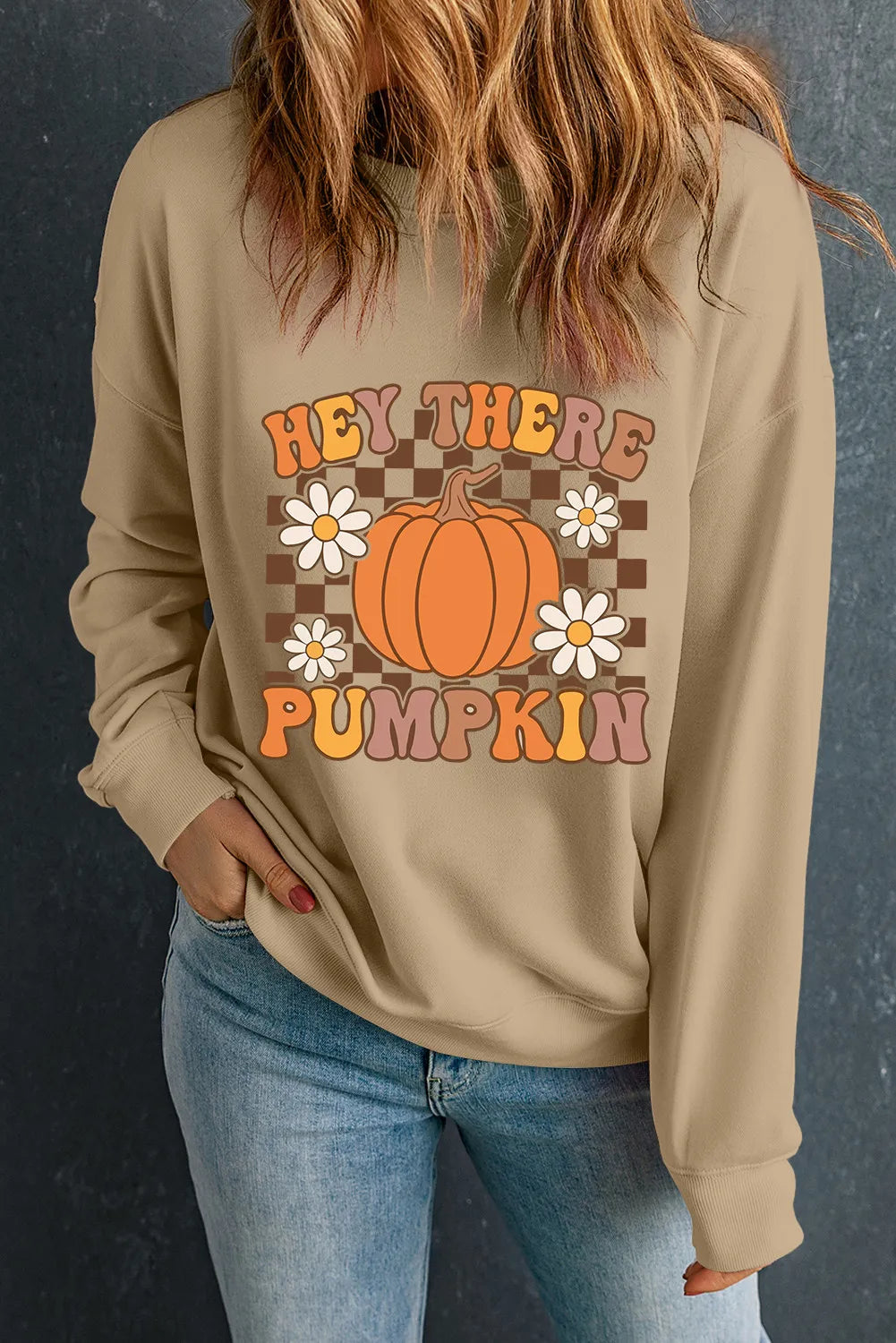 Hey There Pumpkin Graphic Sweatshirt