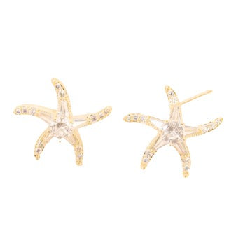 Starfish Stud Earrings