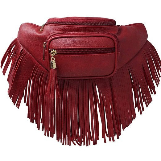 Fringe Fanny Pack Bag