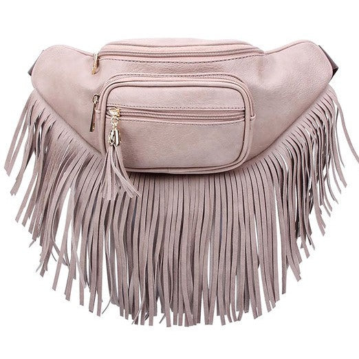 Fringe Fanny Pack Bag