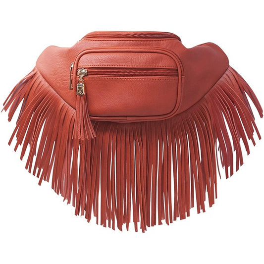 Fringe Fanny Pack Bag