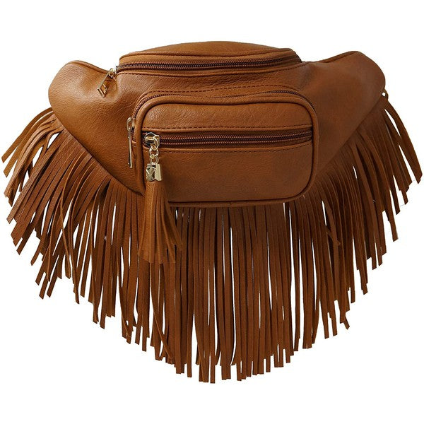 Fringe Fanny Pack Bag