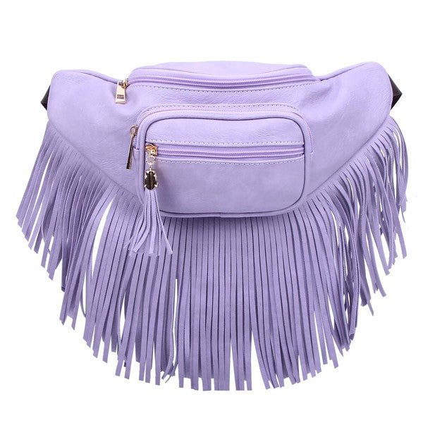 Fringe Fanny Pack Bag