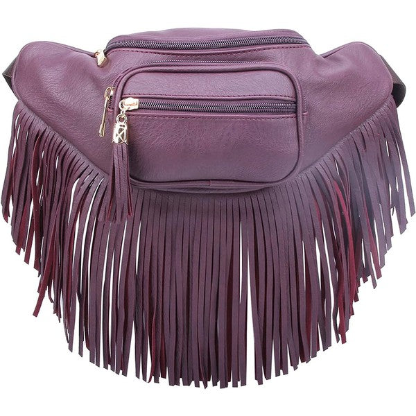 Fringe Fanny Pack Bag