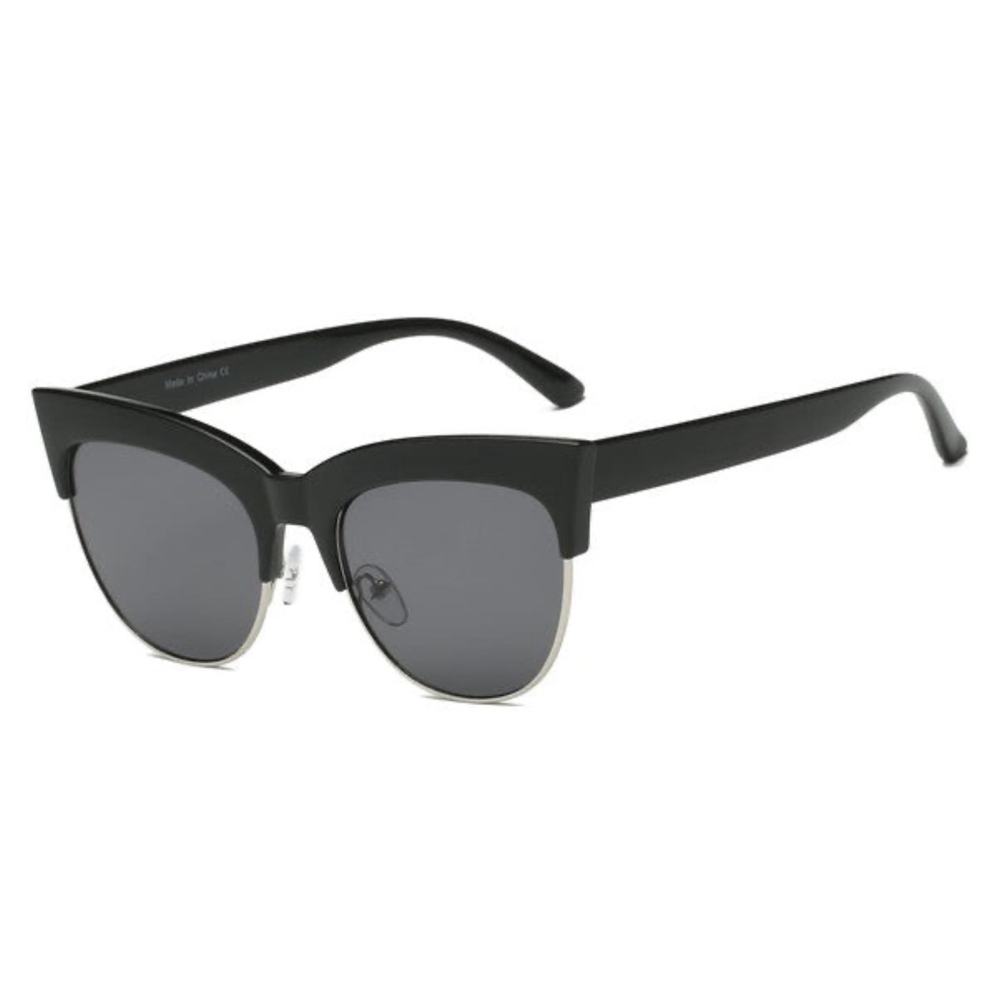 Half Frame Cat Eye Sunglasses