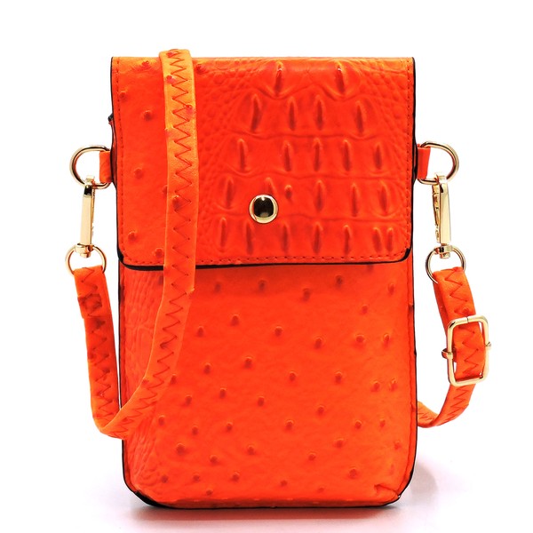 Croc Crossbody Bag & Cell Phone Case