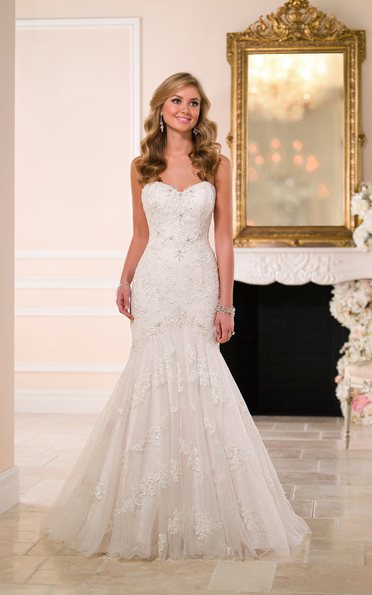 Lace Sweetheart Top Mermaid Bridal Gown