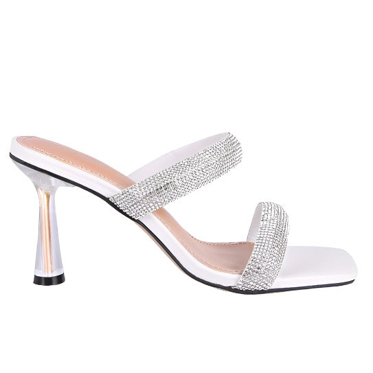 Diamante Strappy Heeled Sandals