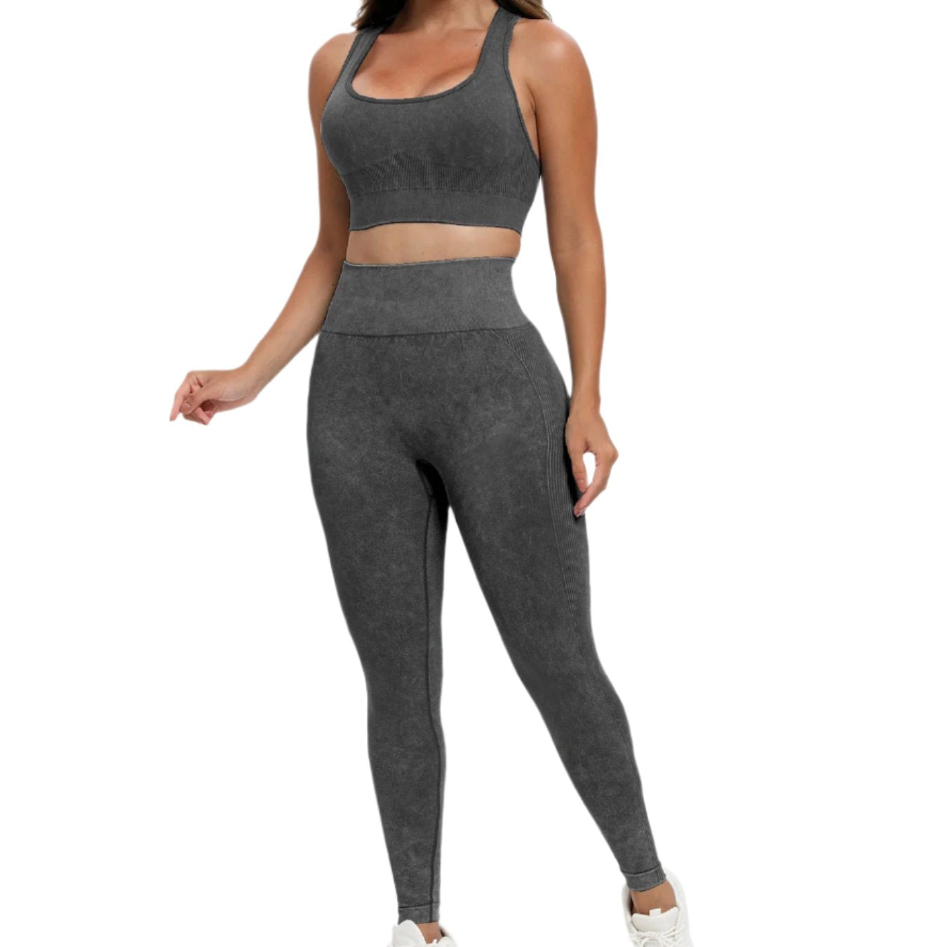 Scoop Neck Wide Strap Top & Pants Active Set