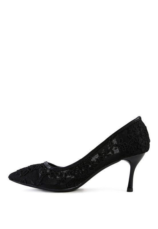 Lace Pumps