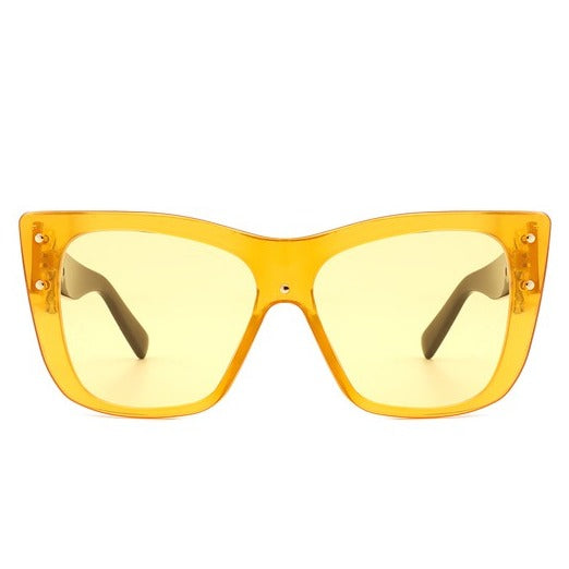 Retro Square Cat Eye Sunglasses