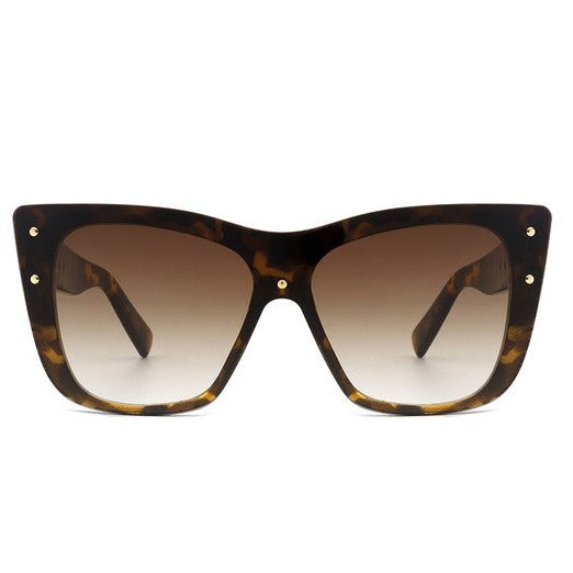 Retro Square Cat Eye Sunglasses