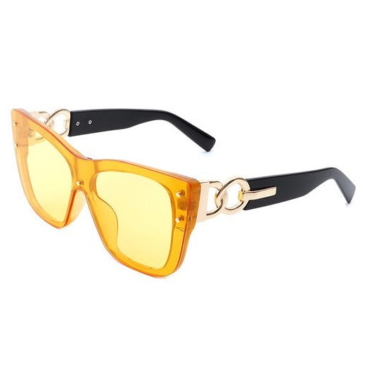 Retro Square Cat Eye Sunglasses