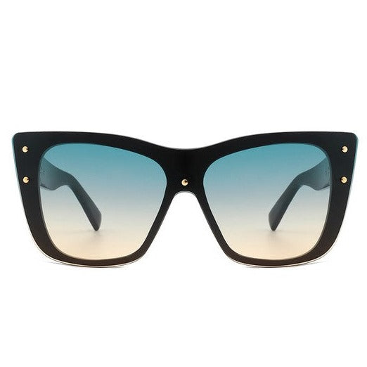 Retro Square Cat Eye Sunglasses